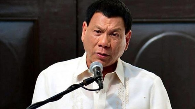 Tân Tổng thống Philippines Rodrigo Duterte.