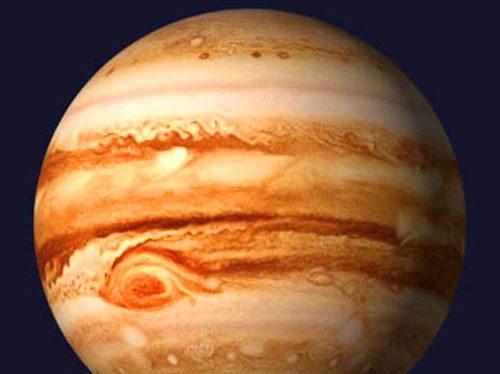 Mộc Tinh là hành tinh lớn nhất trong hệ mặt trời.