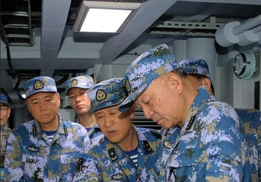 4 viên sĩ quan Quân đội Trung Quốc lon Thượng tướng đồng thời tham gia chỉ đạo cuộc tập trận của ba hạm đội lớn Hải quân Trung Quốc trên vùng biển phía bắc Biển Đông từ ngày 5 đến ngày 11/7/2016. Cuộc tập trận này tổ chức bất hợp pháp cả ở vùng biển quần 