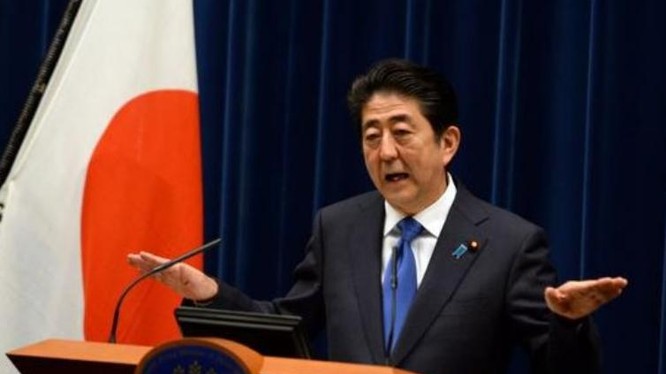 Thủ tướng Nhật Bản Shinzo Abe. Ảnh: Sina Trung Quốc.