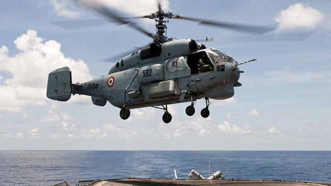 Nga hỗ trợ Ấn Độ nâng cấp 10 trực thăng chống ngầm Ka-28.