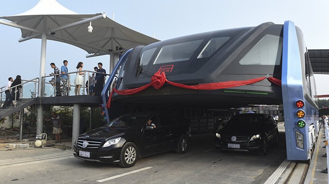 "Xe buýt tương lai" ở Trung Quốc có khả năng là vụ lừa đảo tài chính?