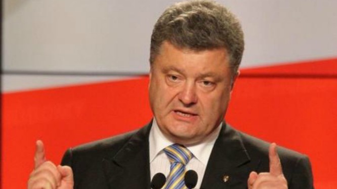 Tổng thống Ucraine Poroshenko.