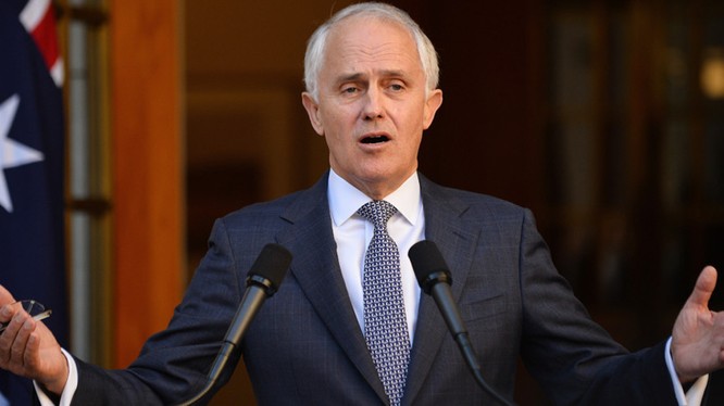 Thủ tướng Australia Malcolm Turnbull.