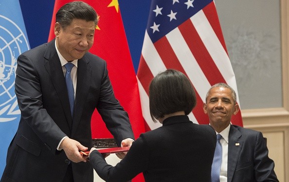 Tổng thống Mỹ Obama và lãnh đạo Trung Quốc (ảnh minh họa)