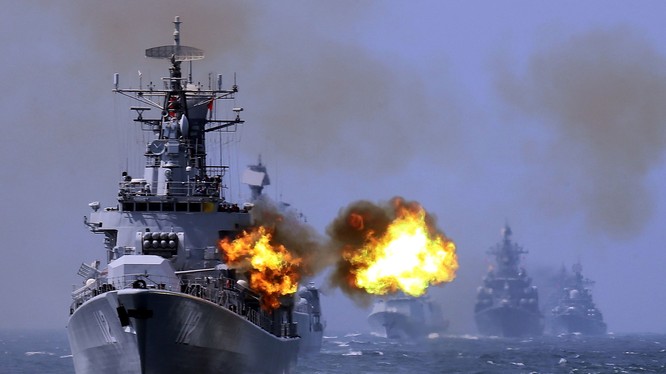 Hải quân Trung Quốc đang gia tăng sức mạnh hải quân.