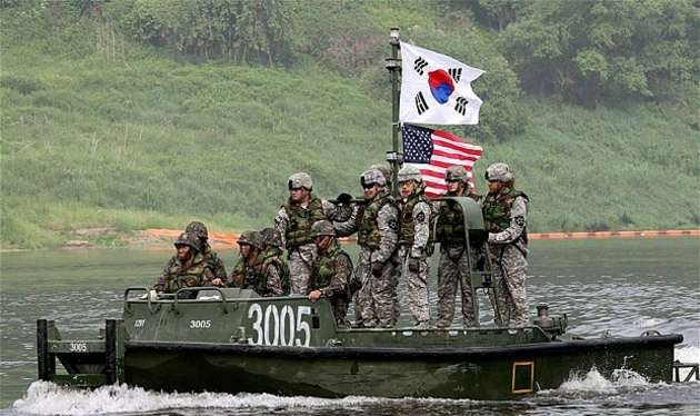 Liên quân Mỹ - Hàn (ảnh minh họa).