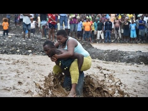Gần 900 người ở Haiti chết vì bão Matthew. (ảnh minh họa)