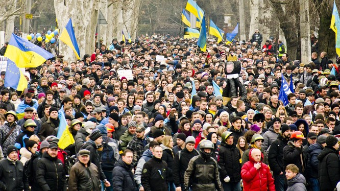 Ukraine lo sợ công dân chạy sang Nga sau khi áp dụng chế độ thị thực. (ảnh minh họa)