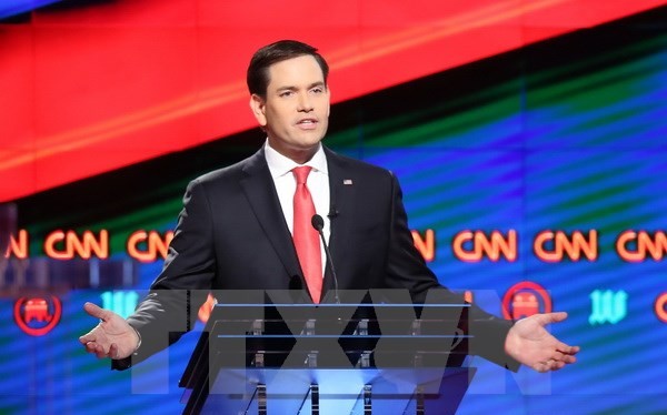 Thượng nghị sỹ Cộng hòa Marco Rubio đã tái đắc cử ghế Thượng nghị sỹ đại diện cho bang Florida. (Nguồn: AFP/TTXVN).