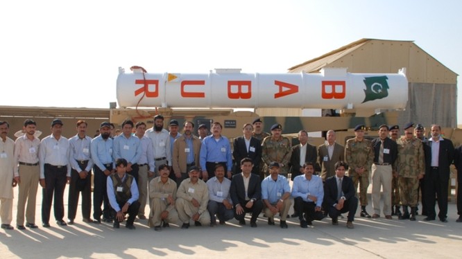 Tên lửa Babur (ảnh minh họa)