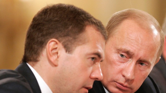 Tổng thống và Thủ tướng Nga.