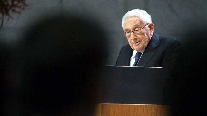 Cựu Ngoại trưởng Mỹ Kissinger.