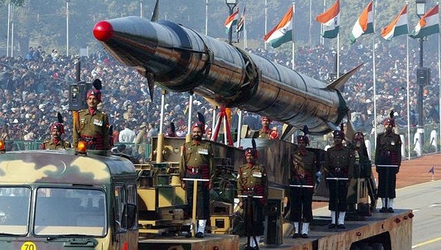 Tên lửa đạn đạo của Ấn Độ.
