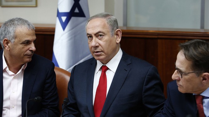 Thủ tướng Israel Benjamin Netanyahu. 