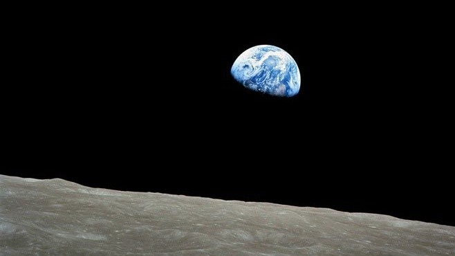 Mặt Trăng có nguồn gốc từ đâu vẫn là vấn đề các nhà khoa học lưu tâm. Ảnh: NASA