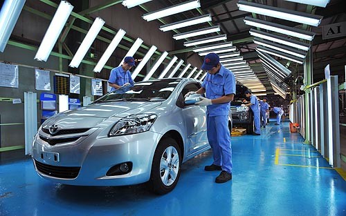 Các liên doanh lắp ráp ô tô đang chờ đợi chính chính sách cụ thể để thực hiện chiến lược phát triển ngành ô tô Việt Nam