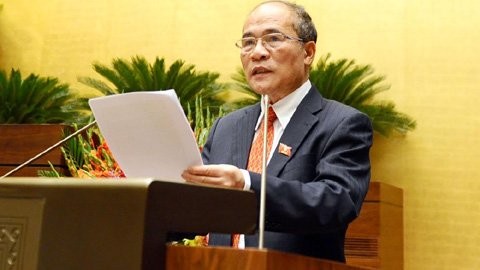 Chủ tịch QH Nguyễn Sinh Hùng