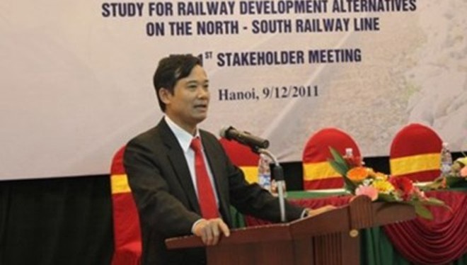 Trần Quốc Đông, nguyên Phó tổng giám đốc Tổng Cty Đường sắt Việt Nam.