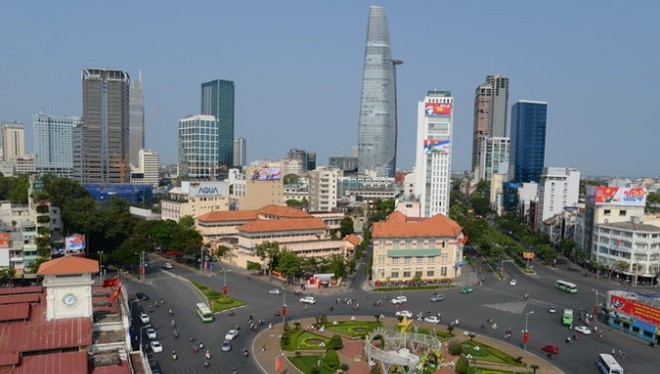 Khu vực trước chợ Bến Thành và đường Lê Lợi nằm trong phương án xây dựng trung tâm thương mại ngầm dưới lòng đất