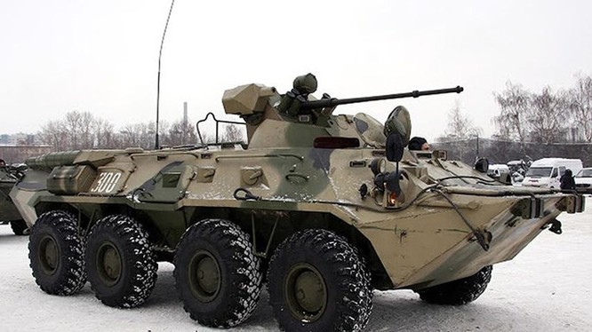 Xe bọc thép BTR-82A của quân đội Nga - Ảnh: topwar.ru