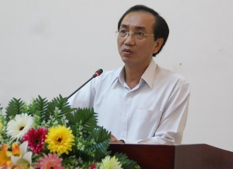 Phó Tổng Thanh tra Chính phủ Đặng Công Huẩn phát biểu chỉ đạo tại buổi công bố