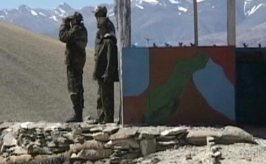 Binh sĩ Ấn Độ và Trung Quốc rơi vào một cuộc đối đầu mới tại khu vực tranh chấp ở biên giới. Ảnh: NDTV