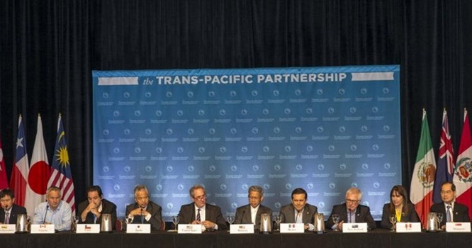 Cuộc họp của các Bộ trưởng TPP tại Hawaii, 31/07/2015 - Reuters.