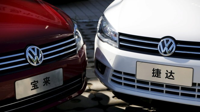 Hãng Volkswagen đang đối mặt với án phạt hàng chục tỉ USD - Ảnh: Reuters