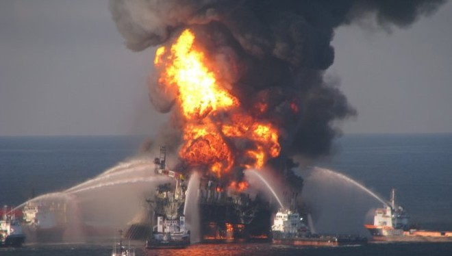 Thảm họa Deepwater Horizon năm 2010 được xem là thảm họa tràn dầu lớn nhất trong lịch sử nước Mỹ - Ảnh tư liệu - Reuters