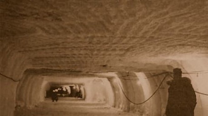 Căn cứ ngầm của Mỹ dưới lòng đất Greenland những năm 1960 - Ảnh: Quân đội Mỹ