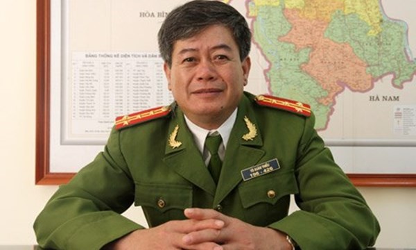Đại tá Tô Xuân Thiều - PGĐ cảnh sát PCCC TP.Hà Nội (Ảnh: Nguyễn Hưng)
