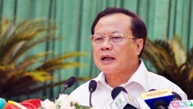 Bí thư Thành ủy Hà Nội Phạm Quang Nghị phát biểu tại hội nghị.