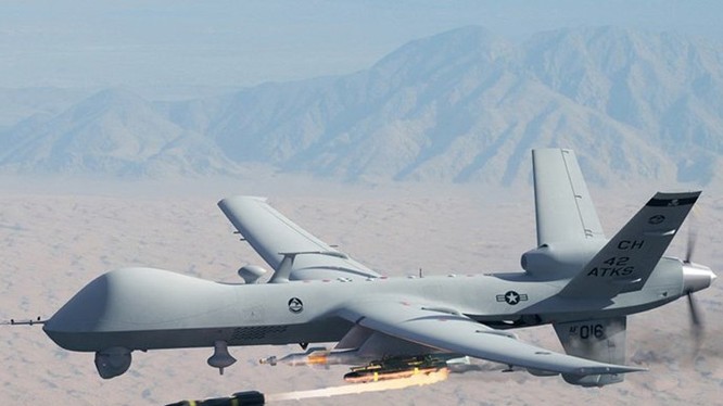 Một máy bay không người lái thuộc dòng MQ-9 Reaper của Mỹ - Ảnh: USAF