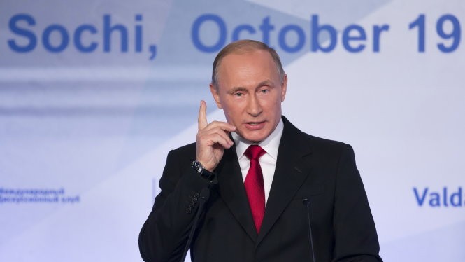 Tổng thống Nga Putin cho biết Matxcơva sẵn sàng ủng hộ các nhóm ôn hòa thực sự ở Syria Ảnh: Reuters