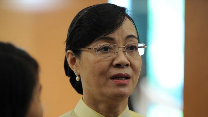 Phó bí thư Thành ủy TP.HCM Nguyễn Thị Quyết Tâm 