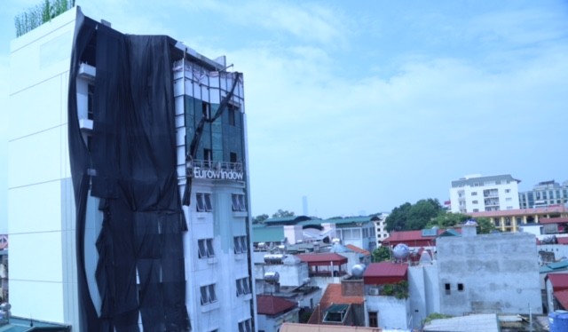Tòa nhà xây dựng trái phép của ông Nguyễn Hoàng Linh - PGĐ Sở GTVT Hà Nội