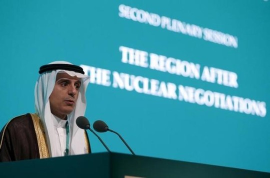 Ngoại trưởng Ả Rapah Saudi Adel al-Jubeir. Ảnh: Reuters