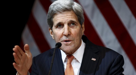 Ngoại trưởng Mỹ John Kerry. Ảnh: Reuters