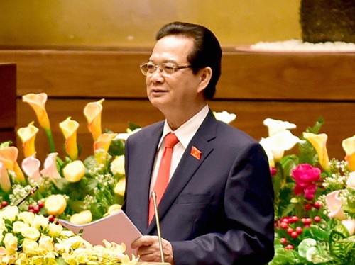 Thủ tướng Nguyễn Tấn Dũng trả lời chất vấn trực tiếp tại Quốc hội sáng 18-11