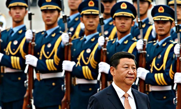 Chủ tịch Trung Quốc Tập Cận Bình muốn quân đội tập trung chiến đấu và bảo vệ an ninh quốc phòng - Ảnh: Reuters