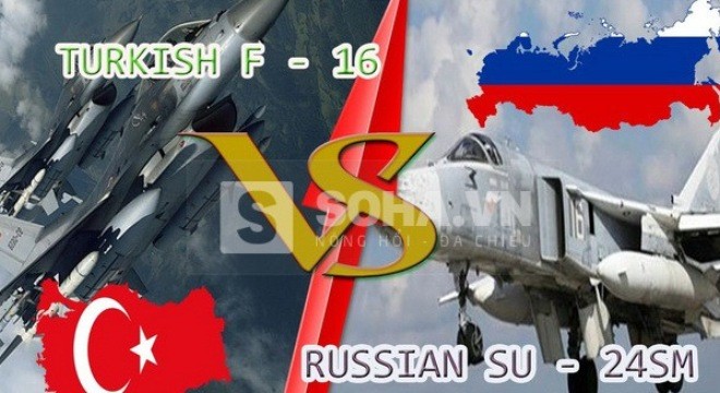F-16 Thổ Nhĩ Kỳ đã phục kích để bắn Su-24M của Nga như thế nào?