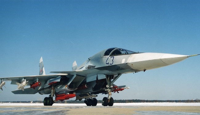 Chiến đấu cơ Su-34 của Không quân Nga tham chiến chống IS tại Syria.