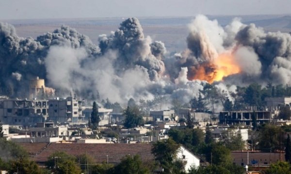 Một vụ không kích của liên quân tại Syria