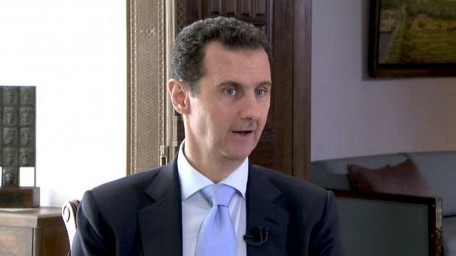 Tổng thống Syria Bashar al-Assad tuyên bố không đàm phán với các nhóm đối lập ở Syria - Ảnh:Reuters
