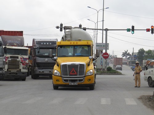 Doanh thu đường cao tốc Hà Nội - Hải Phòng sẽ tăng mạnh do hạn chế phương tiện lưu thông trên Quốc lộ 5 Ảnh: Trọng Đức