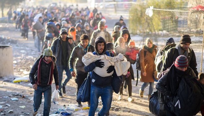 Hơn 1 triệu người di cư, tị nạn đã đến châu Âu trong năm 2015