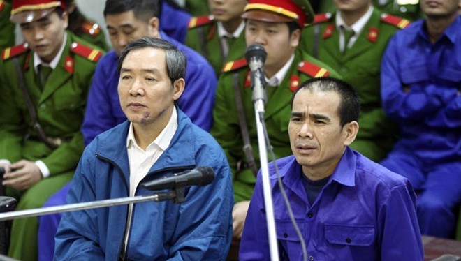 Dương Chí Dũng (nguyên Chủ tịch HĐQT Tổng Công ty Hàng hải Việt Nam, nguyên Cục trưởng Cục hàng hải, Bộ GTVT) bị tuyên án tử hình về tội Tham ô tài sản. Ảnh: Tuổi Trẻ.