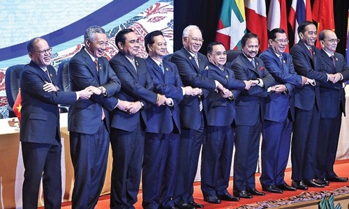 Việc thành lập Cộng đồng ASEAN mở ra triển vọng phát triển to lớn cho các thành viên. Ảnh minh họa: TodayPost