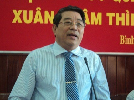 Ông Trương Tấn Thiệu - nguyên Chủ tịch UBND tỉnh Bình Phước.